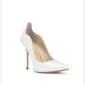 Jessica Simpson Bridal Heels - Wayva High Heel in White